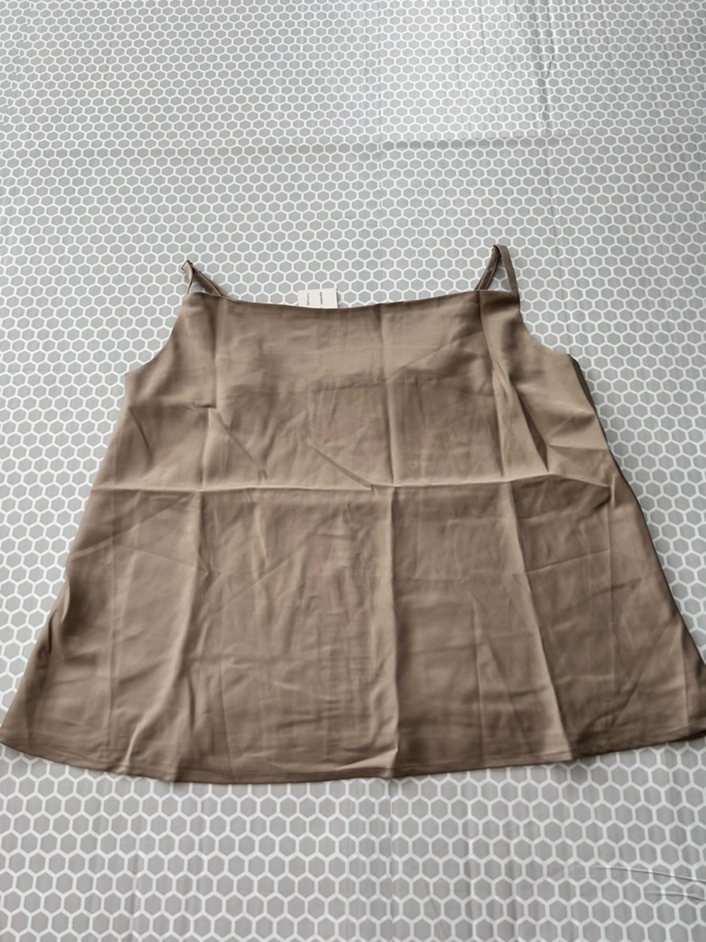 NWT Sollinarry Slip Cami Tank Top in Taupe. Size M